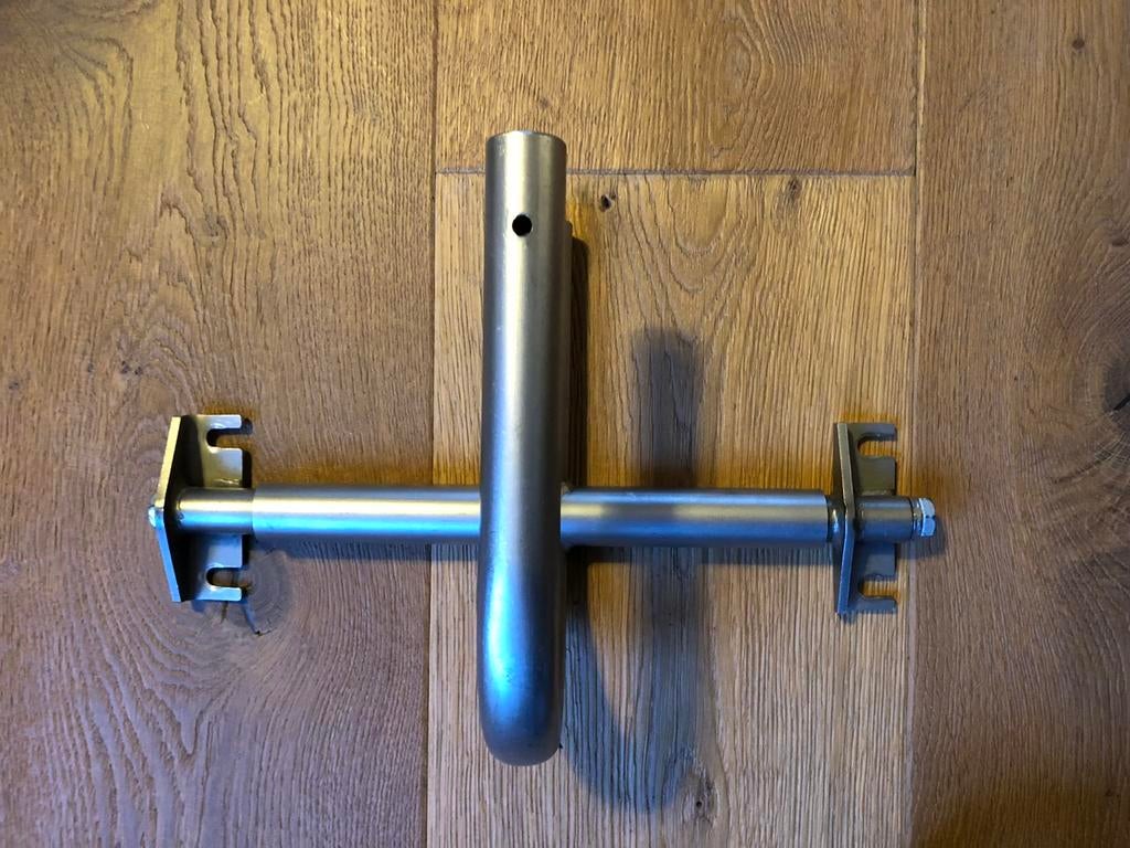Adapters voor Speedy handbike aankoppelen aan rolstoel, Ophalen, Gebruikt