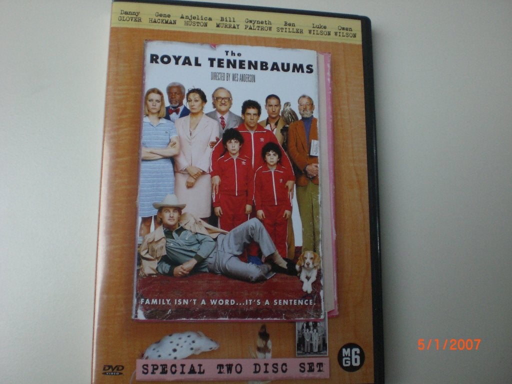 2 disc dvd The Royal Tenenbaums Gene Hackman Bill Murray Gwy, Vanaf 6 jaar, Ophalen of Verzenden, Zo goed als nieuw, Actiekomedie