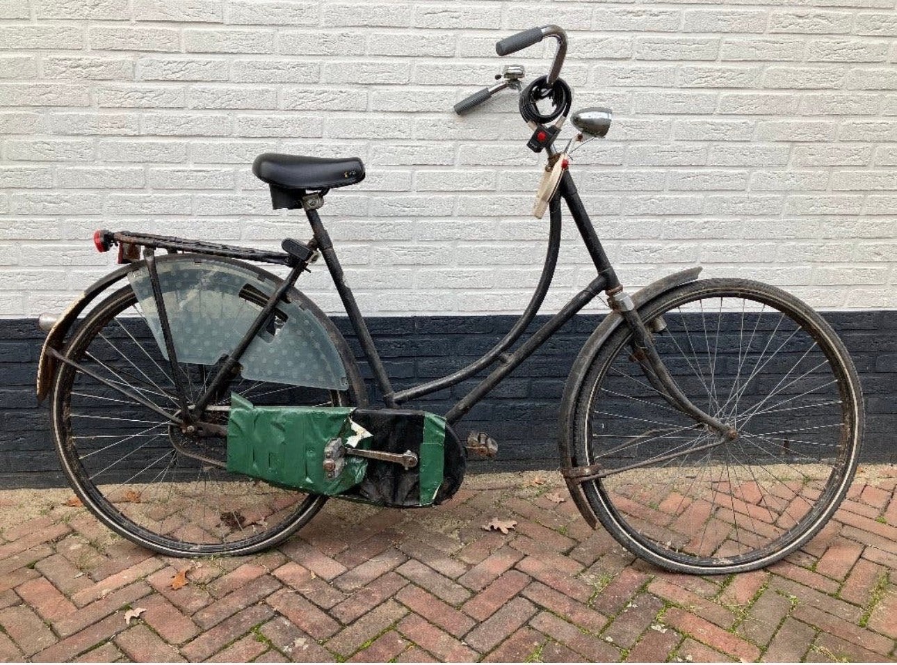 Authentieke Omafiets - Opknapper, Fietsen en Brommers, 53 tot 56 cm, Ophalen, Gebruikt, Terugtraprem
