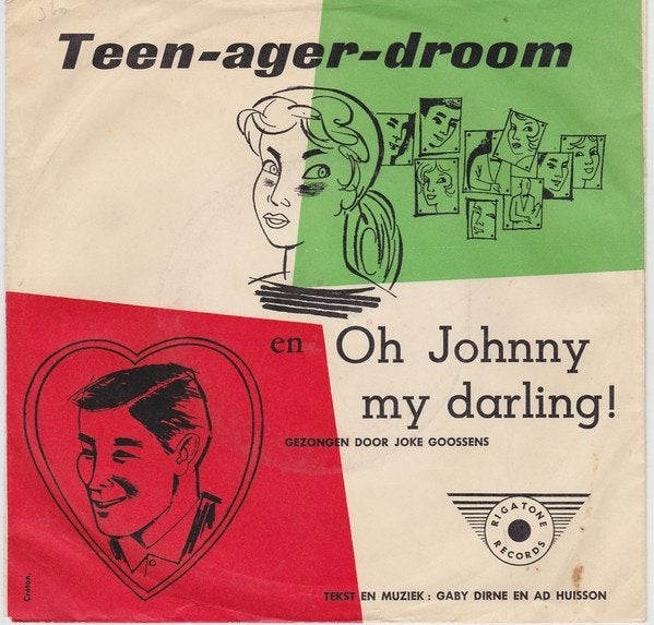 Joke Goossens- Teen-ager Droom/ Oh Johnny my Darling
