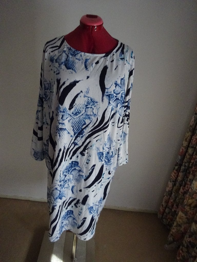 Norah  jurk mt 48, Kleding | Dames, Overige kleuren, Verzenden, Maat 46/48 (XL) of groter, Zo goed als nieuw