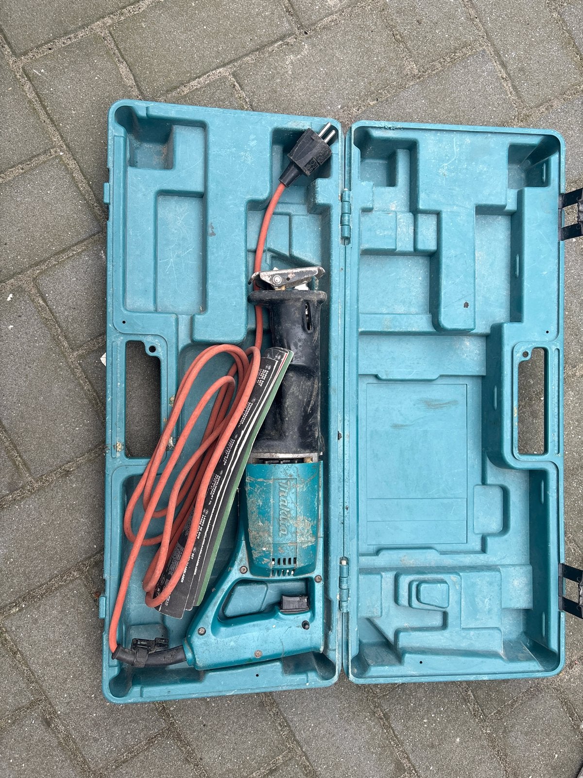 Makita Reciprozaag in koffer - Gebruikt, Ophalen, Gebruikt, 70 mm of meer, 600 tot 1200 watt
