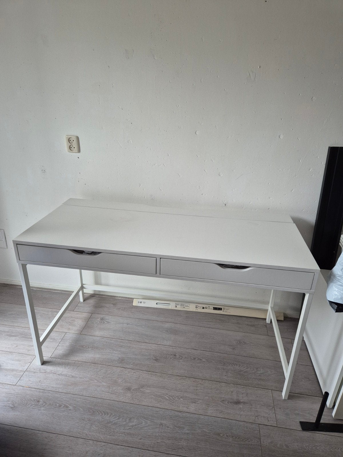 IKEA Alex bureau wit met lades (H76 B132 D59), Ophalen, Met lades, Gebruikt, IKEA