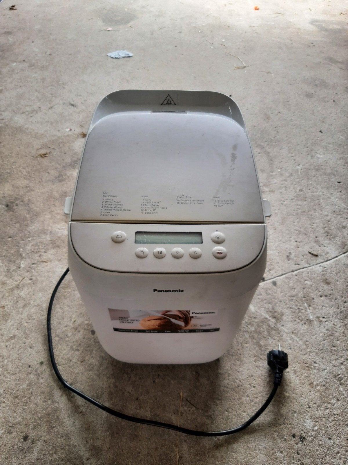 broodbakmachine panasonic, Ophalen of Verzenden, Gebruikt