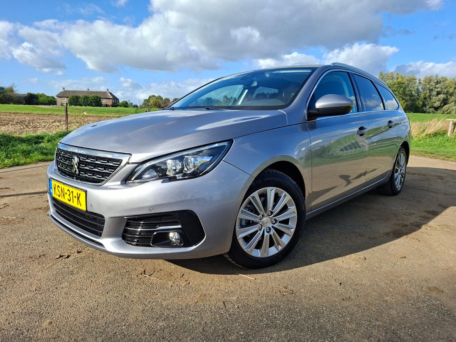 Peugeot 308 SW Aut, 45 dkm!!  Pano NIEUW!, Stof, Zwart, 1199 cc, 630 kg