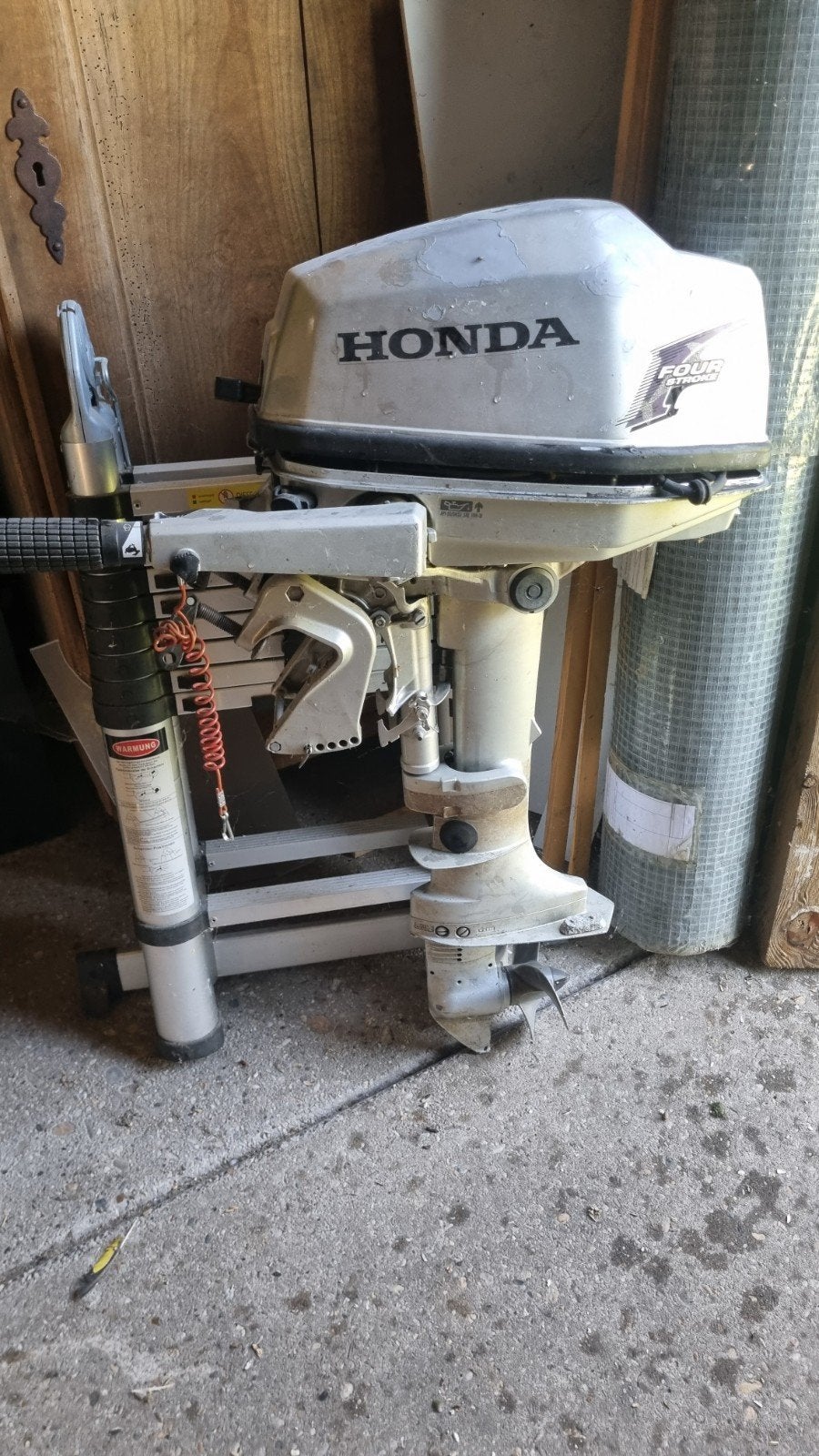 Honda 5 pk 4 takt, Ophalen of Verzenden, Gebruikt