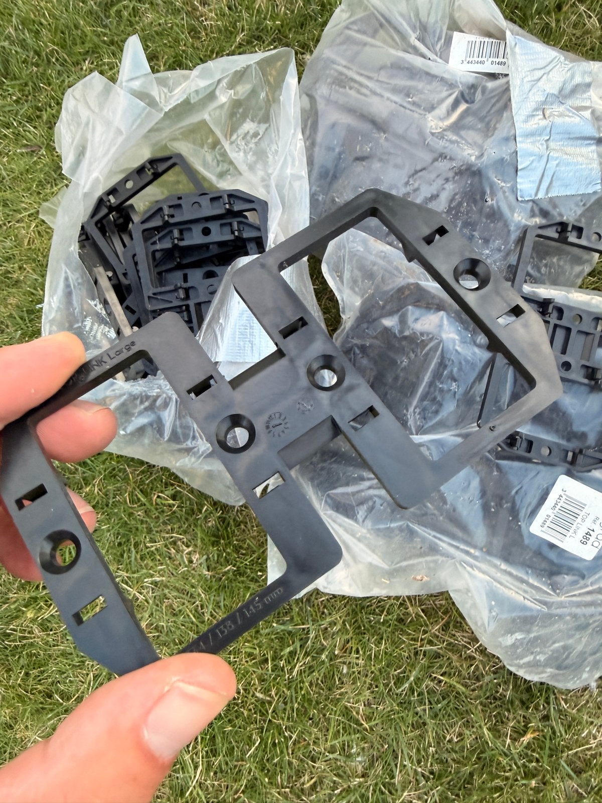 Moso Grad Bevestigingssysteem T-clips Large (ca. 80 stuks), Ophalen of Verzenden, Nieuw, Kunststof