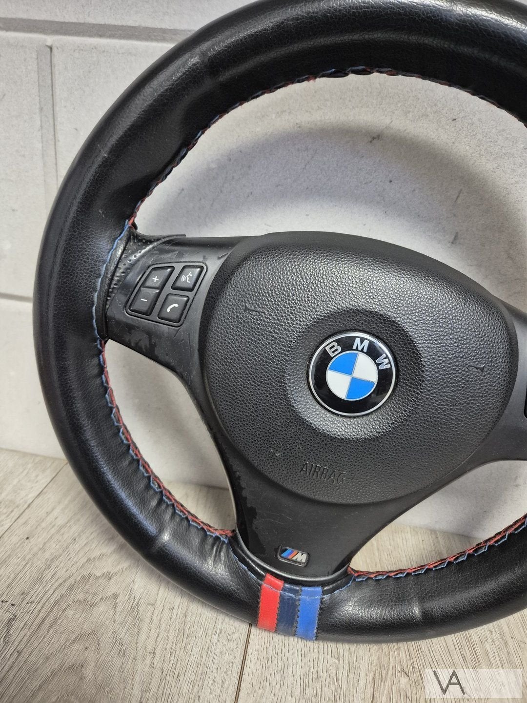 BMW 1 serie E87 3 E90 stuur met airbag M M3 bekleed €200, Gebruikt, -, -, Ophalen of Verzenden