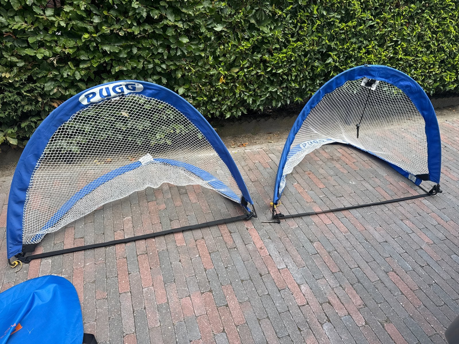 Pugg Pop-up Voetbaldoeltjes - Set van 2 met draagtas, Ophalen, Gebruikt, Overige typen