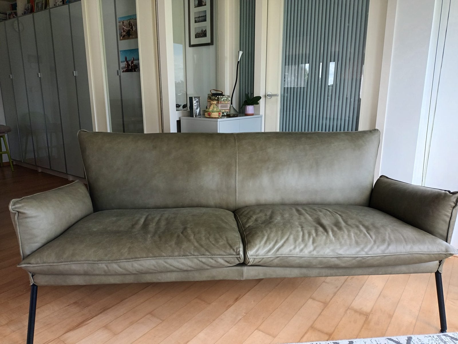 Van Bree bank, Ophalen, 150 tot 200 cm, Driepersoons, 75 tot 100 cm