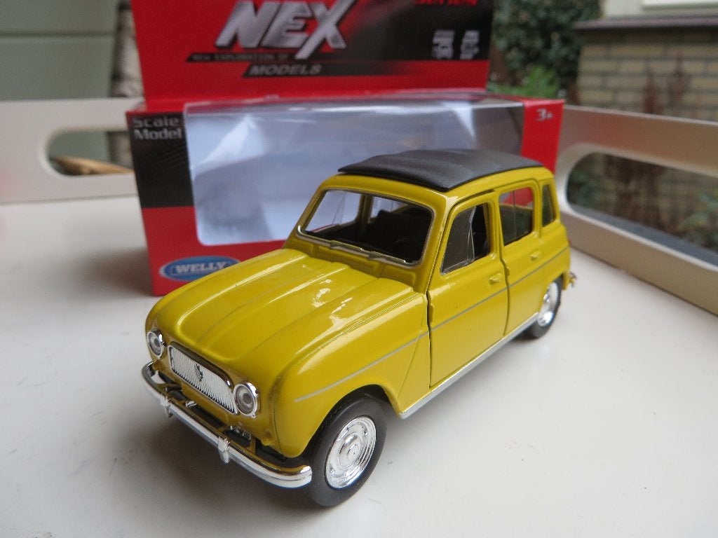 Welly Renault 4, Ophalen of Verzenden, Nieuw, Auto, Overige merken