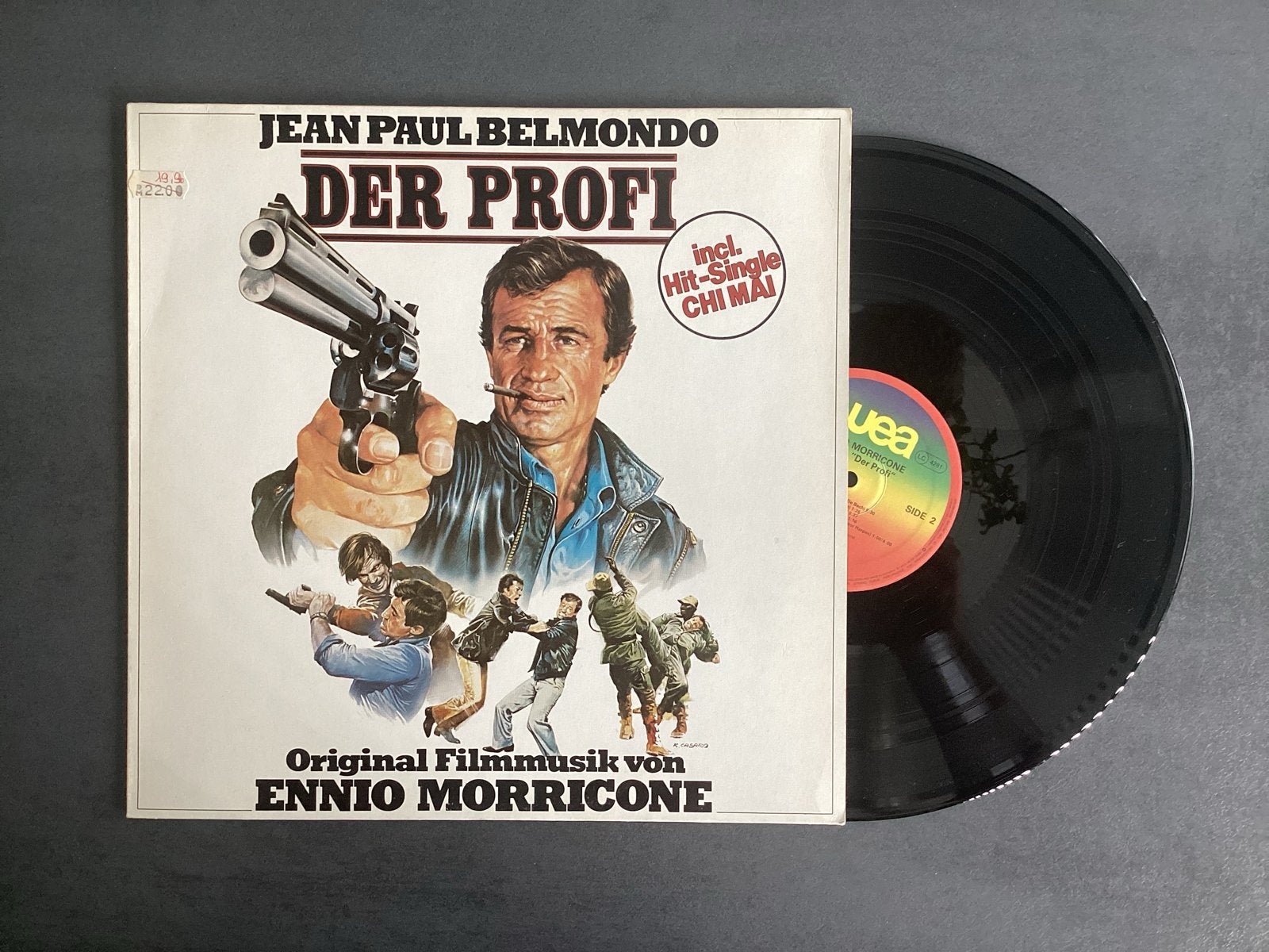 Ennio Morricone - Der Profi (LP), Cd's en Dvd's, Vinyl | Filmmuziek en Soundtracks, Ophalen of Verzenden, 12 inch