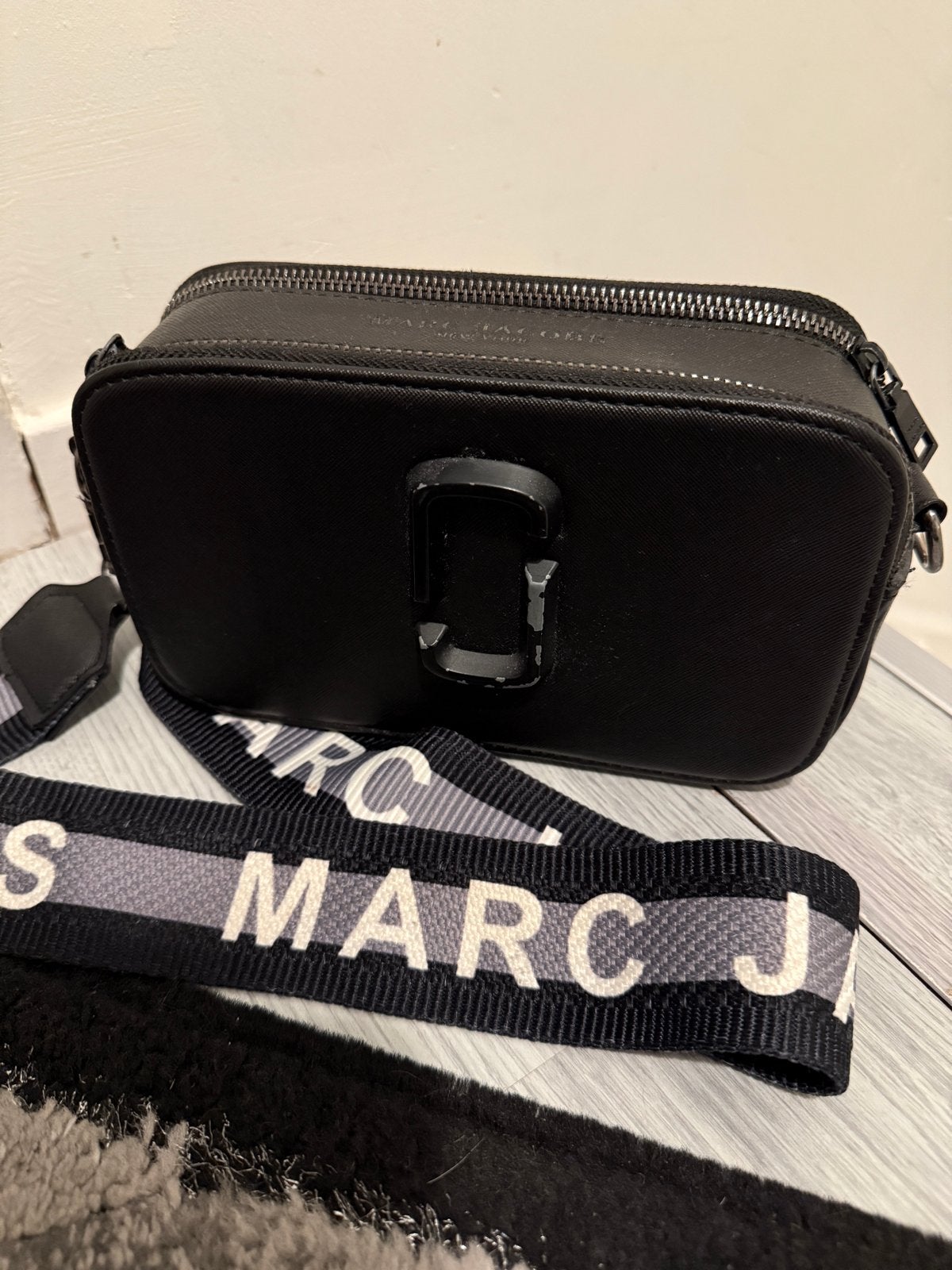 Marc Jacobs Snapshot Dames Schoudertas - Zwart, Ophalen, Gebruikt, Zwart, Schoudertasje