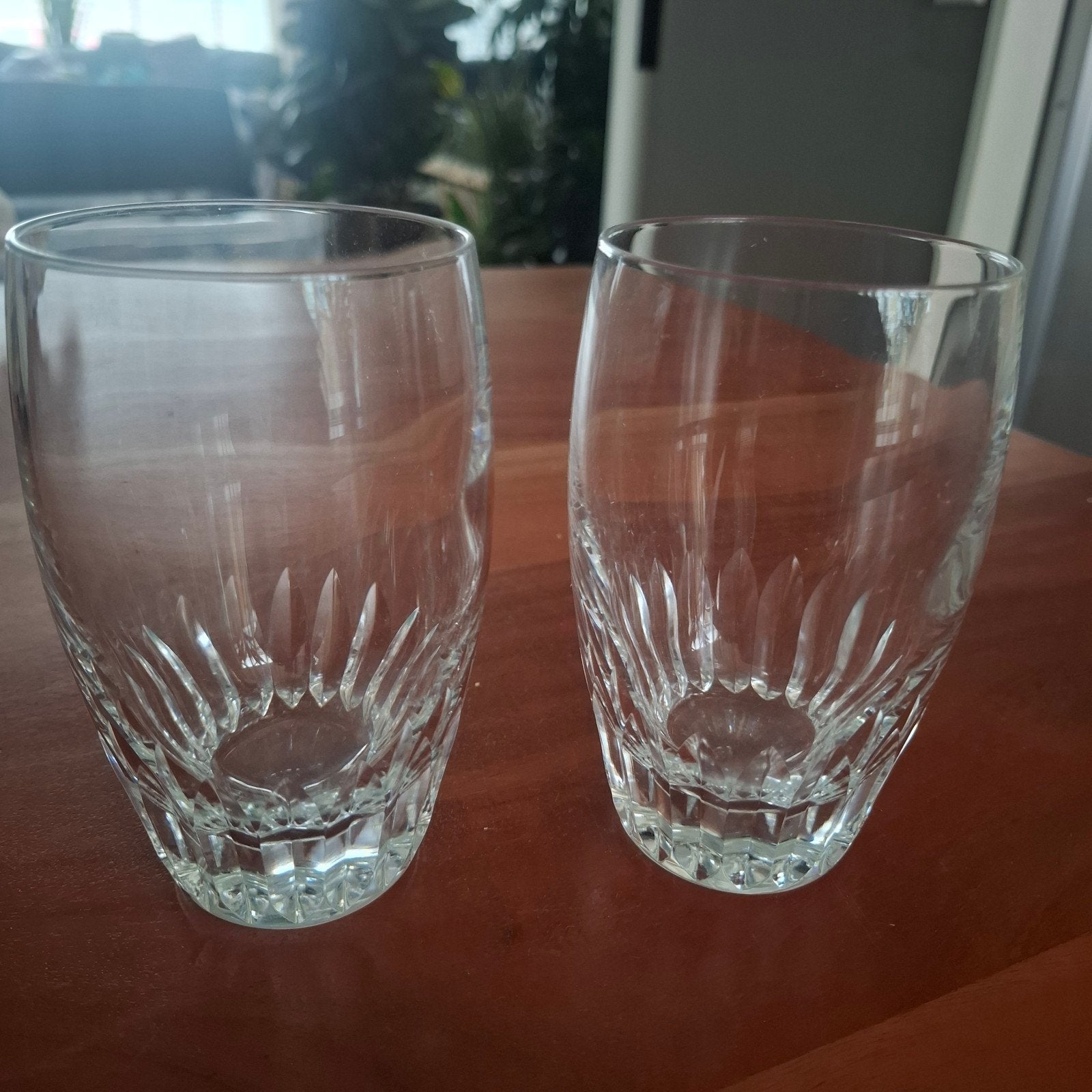 Set van 3 kristallen glazen (cognac en longdrink), Ophalen