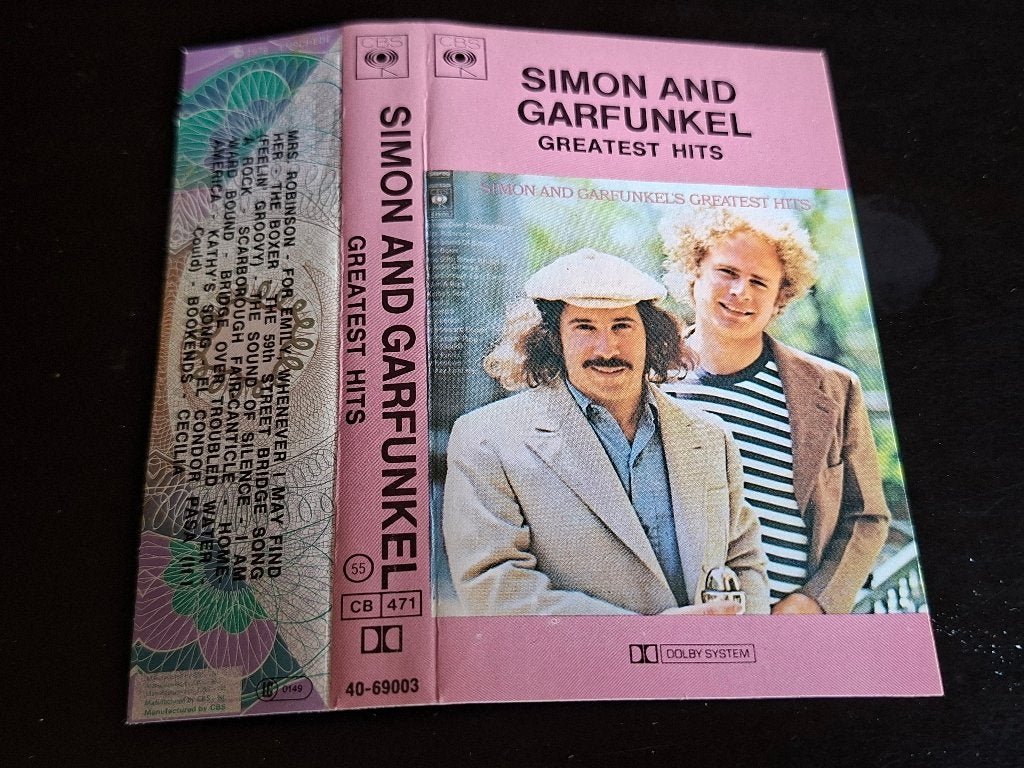 SIMON AND GARFUNKEL - GREATEST HITS (MC), Cd's en Dvd's, 1 bandje, Ophalen of Verzenden, Zo goed als nieuw, Origineel