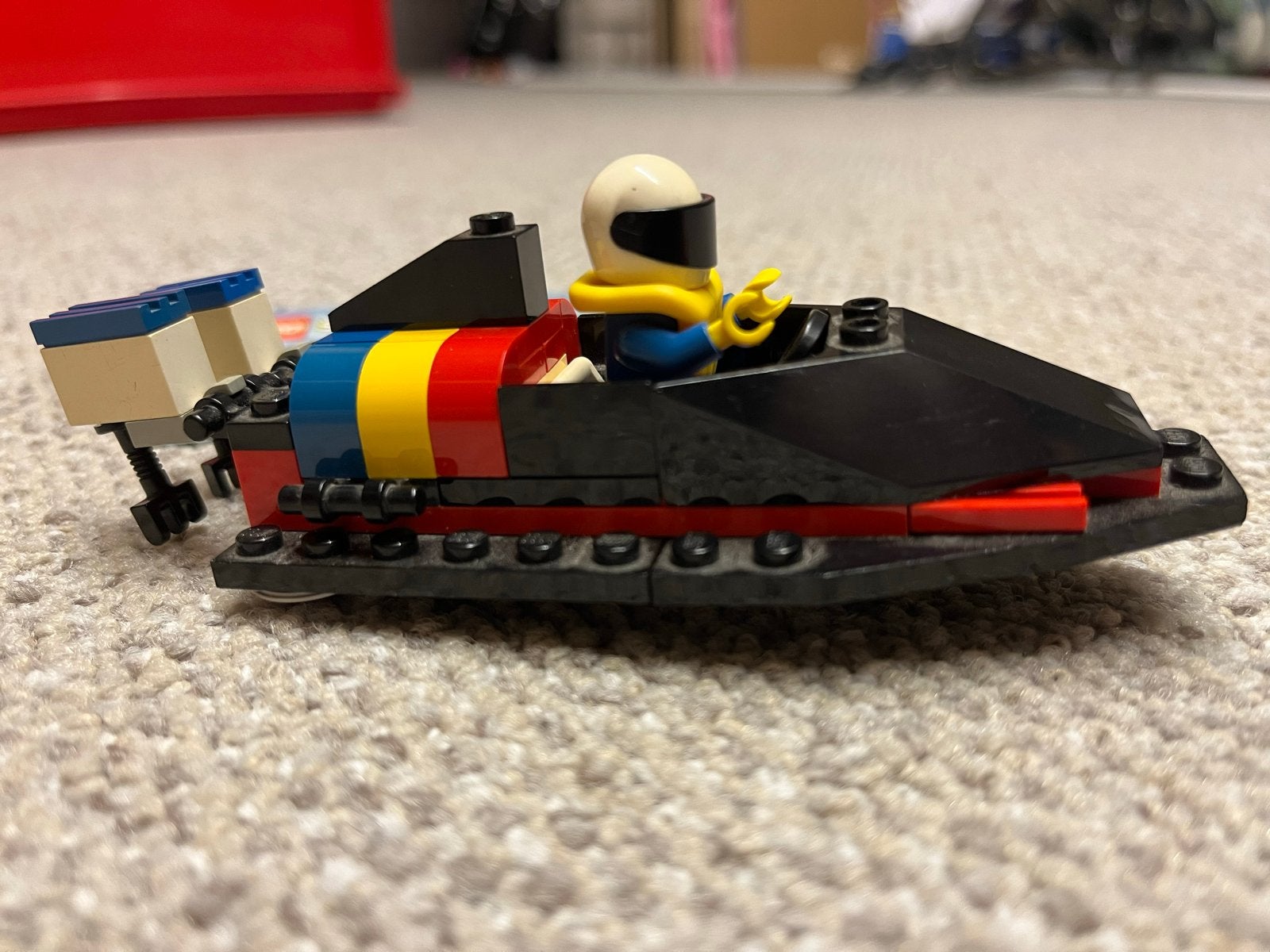 Lego System 6537 Hydro Racer met instructieboekje, Ophalen of Verzenden, Zo goed als nieuw, Overige merken