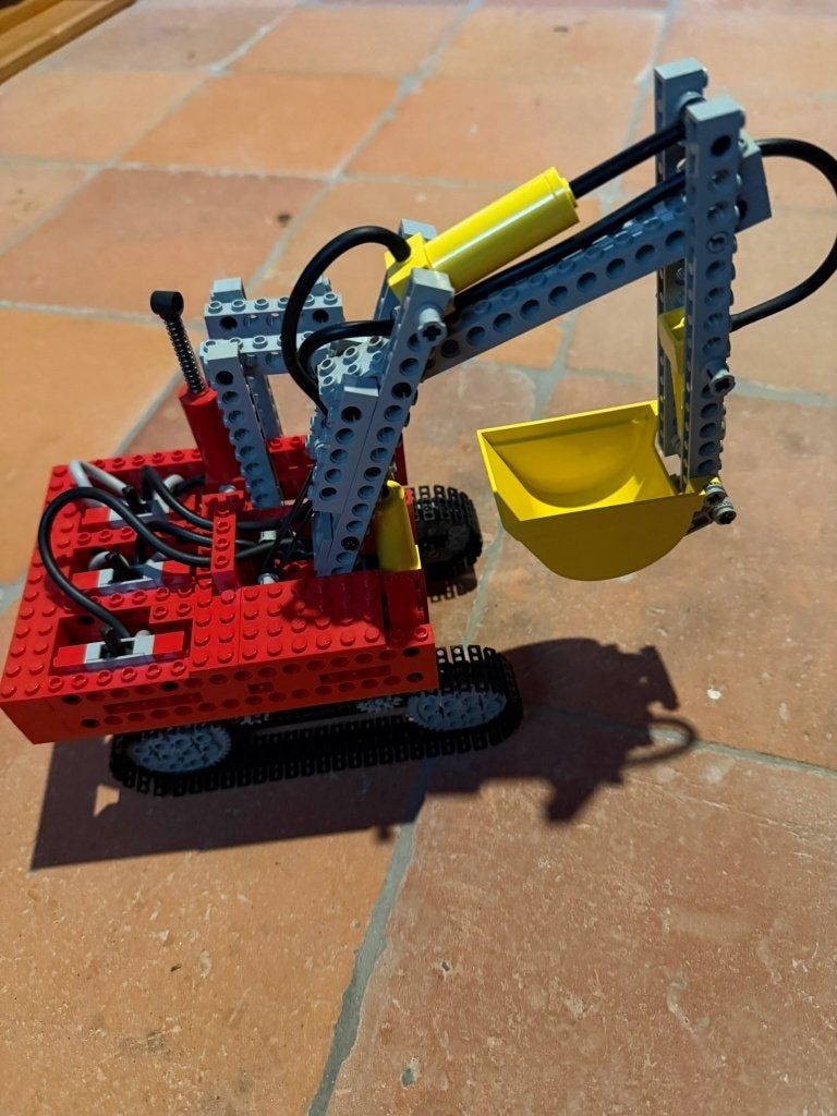 Technisch lego 8851 Graafmachine, Lego, Compleet, Ophalen of Verzenden, Zo goed als nieuw