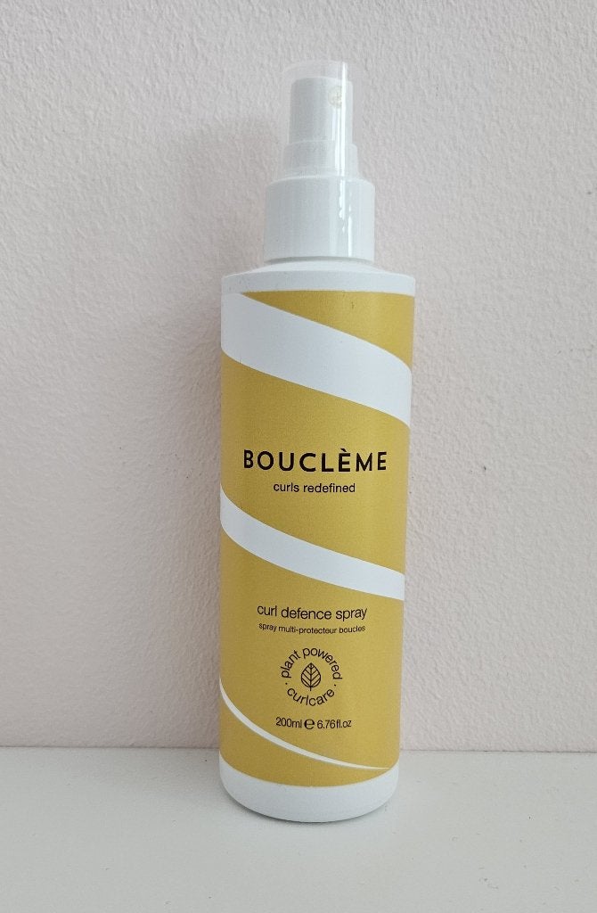 Boucleme Curl Defence Spray heat protectant - ZGAN, Ophalen of Verzenden, Zo goed als nieuw, Haarverzorger of -hersteller