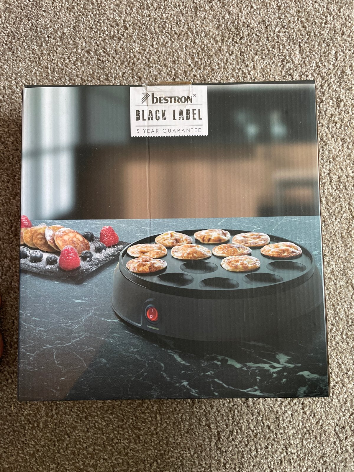 Bestron Poffertjes Maker APFM700Z, Witgoed en Apparatuur, Overige Witgoed en Apparatuur, Zo goed als nieuw, Ophalen