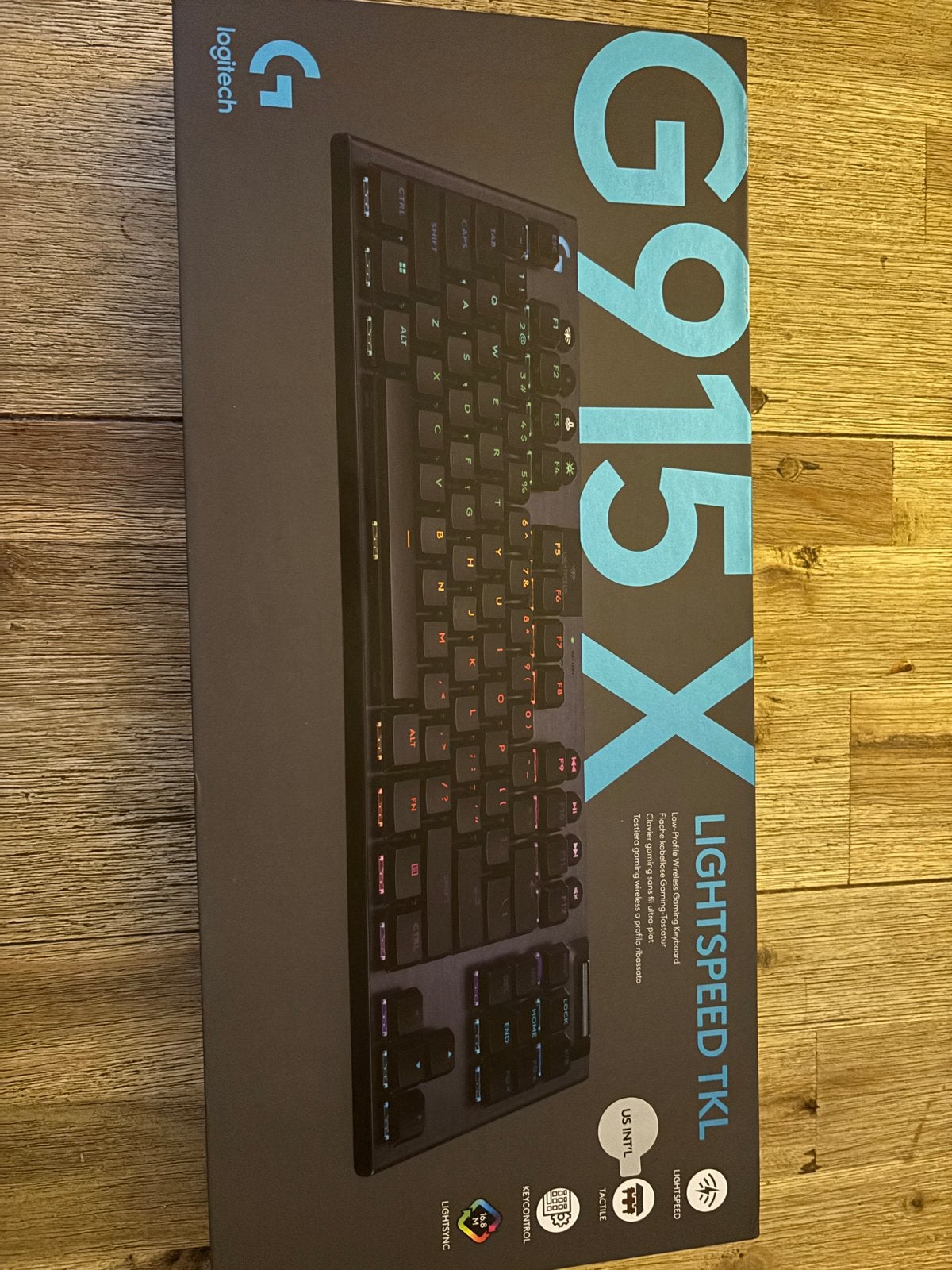 Logitech G915 X Lightspeed TKL Draadloos Gaming Toetsenbord, Computers en Software, Draadloze ontvanger, Nieuw, Ophalen of Verzenden