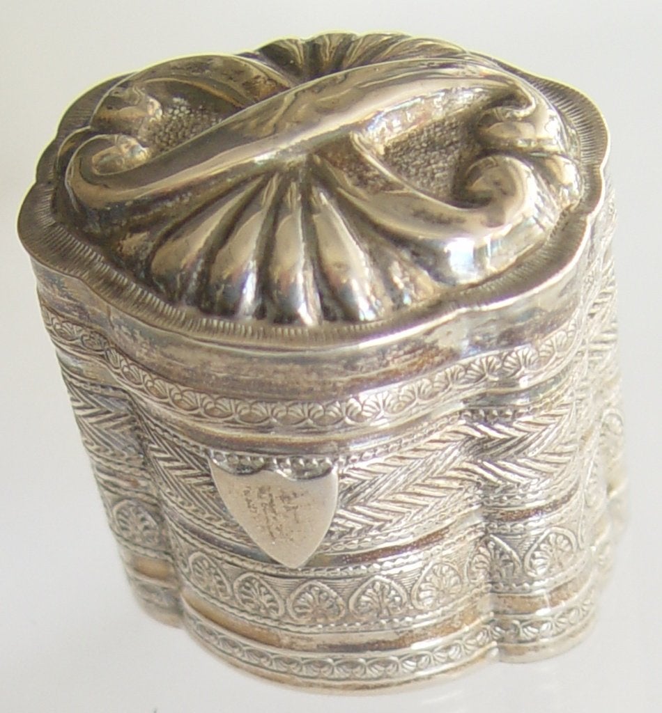 Lodereindoosje, Hollands antiek, zilver. 110,00 euro., Antiek en Kunst, Verzenden, Zilver