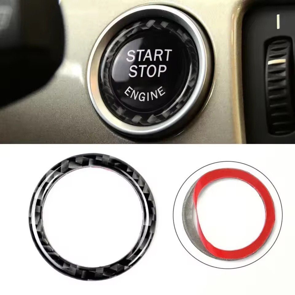 Bmw start-stop knop Ring/decal. 2 kleuren. Nieuw!, Ophalen of Verzenden