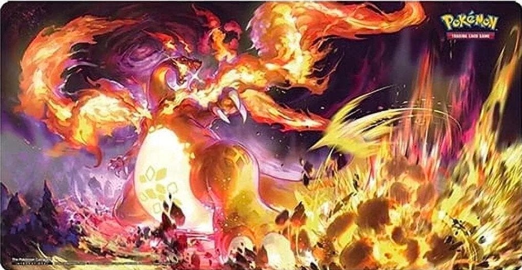 Charizard Playmat - Nooit gebruikt, in doos, Ophalen of Verzenden, Nieuw, Overige typen