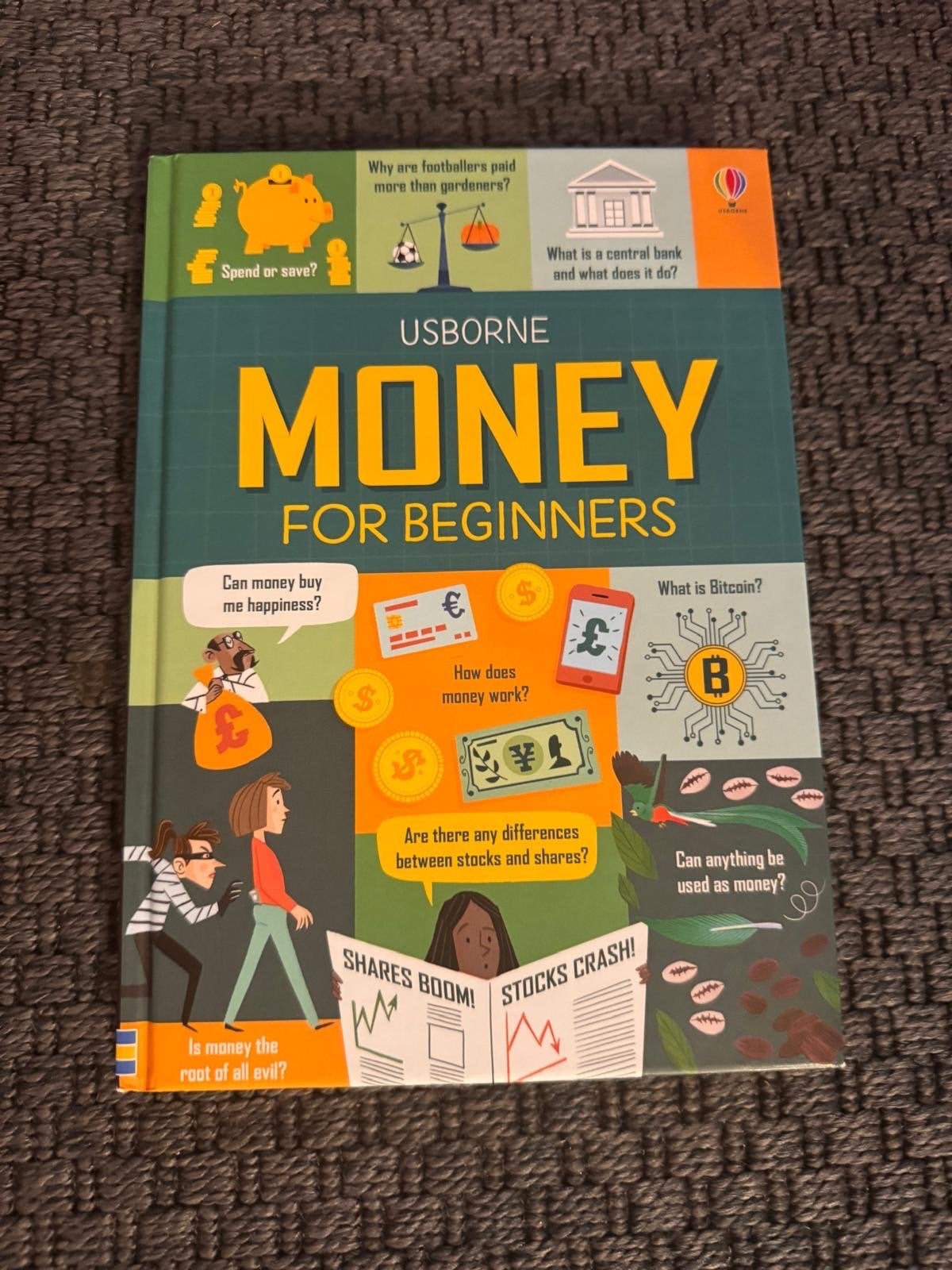 Usborne Money for Beginners - Leer over geld, Boeken, Ophalen of Verzenden, Zo goed als nieuw, Sociale wetenschap