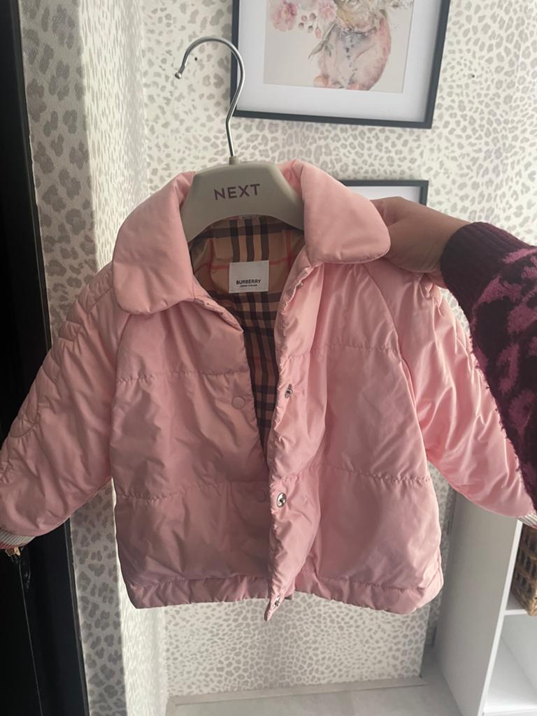 Burberry jas maat 86, Ophalen of Verzenden, Meisje, Jasje