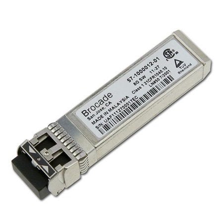 Brocade 8 Gbit/s SFP+ SW 850nm Tranceiver 57-1000012-01, Niet ingevuld, Niet ingevuld, Niet ingevuld