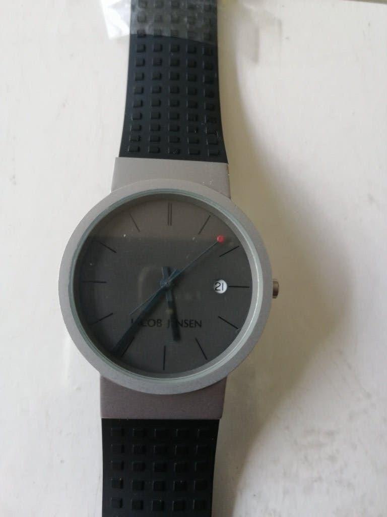 Jacob Jensen horloge, Overige merken, Gebruikt, Staal, Polshorloge