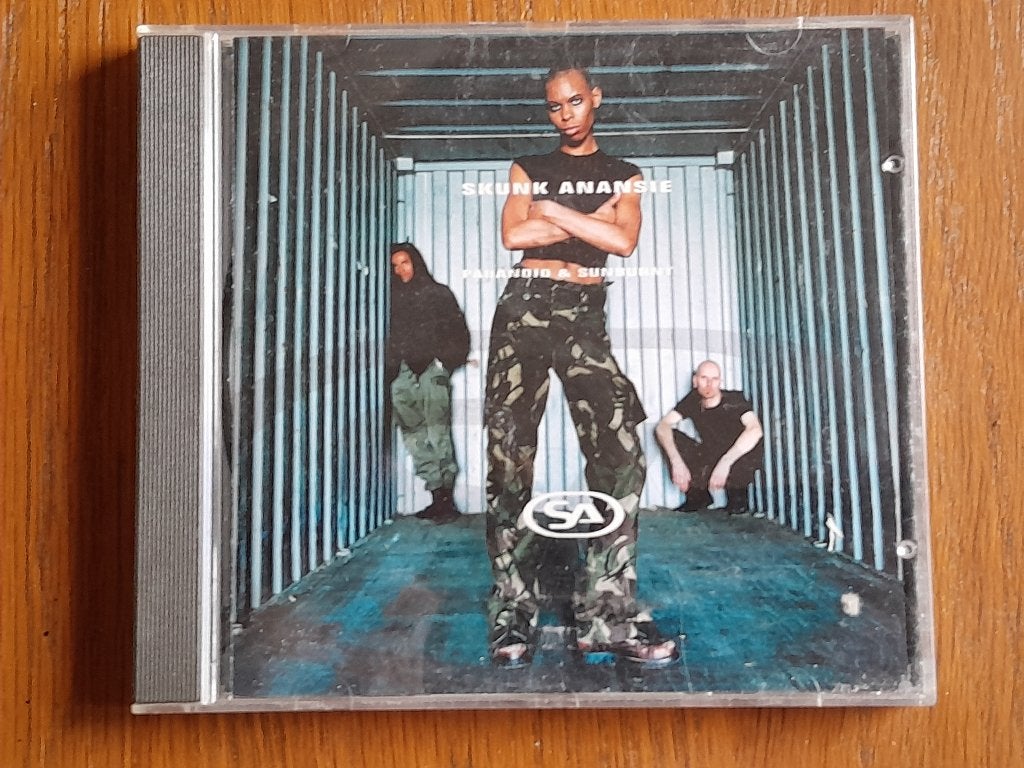 Skunk Anansie paranoid & sunburnt cd, Ophalen of Verzenden, Gebruikt, Poprock