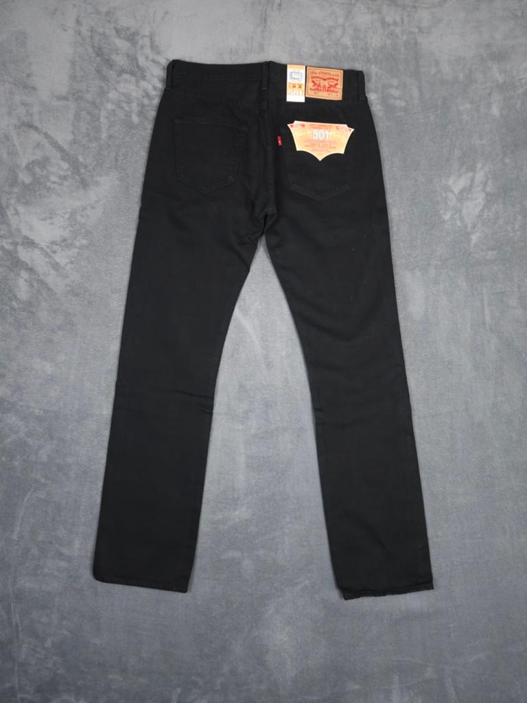 Levis 501 Broek W34 L36  Zwart 100% katoen Straight Jeans ., ., Zwart, Nieuw, Ophalen of Verzenden