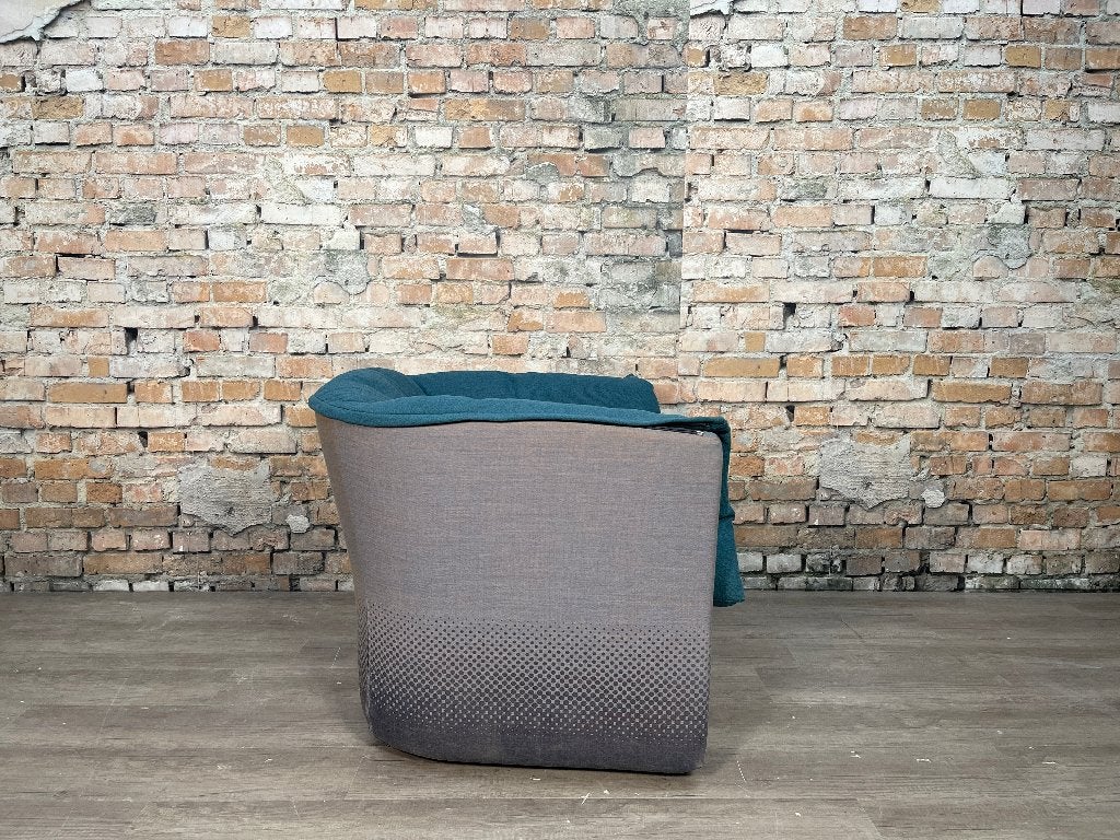 Moroso Coat Fauteuil – Blauw | Patricia Urquiola, Ophalen, Design, 75 tot 100 cm, Zo goed als nieuw