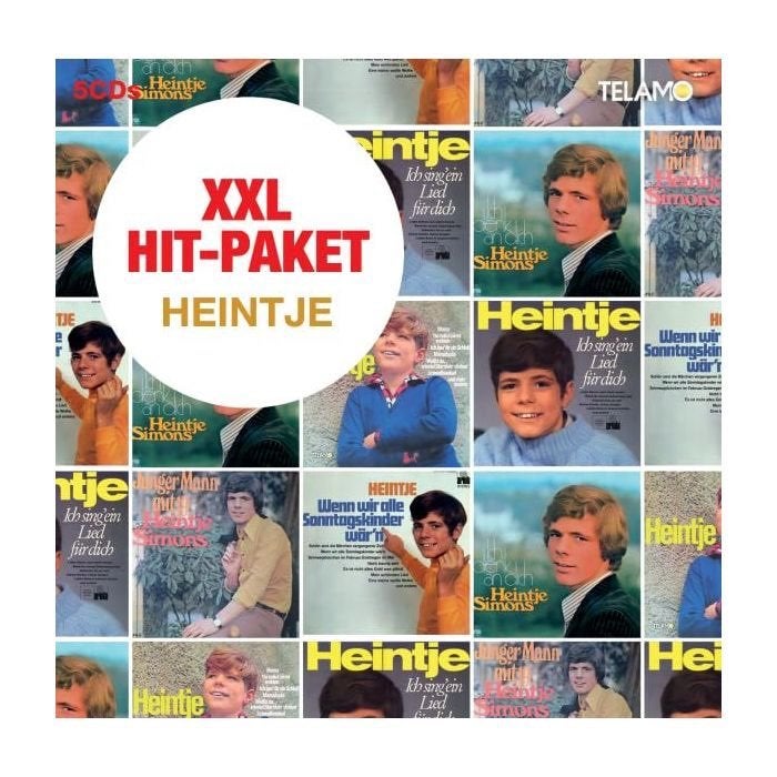 Hein Simons (Heintje) - XXL Hit-Paket - 5CD's, Cd's en Dvd's, Verzenden, Nieuw in verpakking