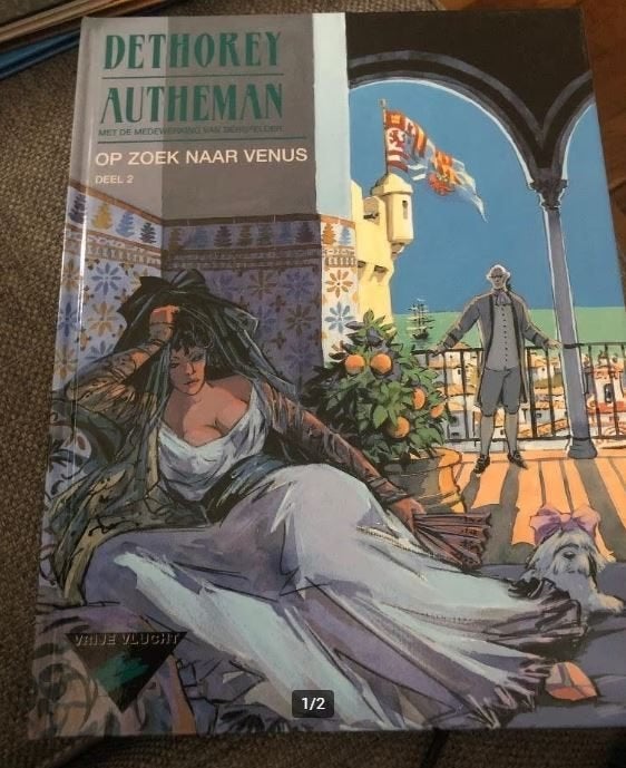 op zoek naar venus autheman hardcover k5, Boeken, Eén stripboek, Ophalen of Verzenden, Zo goed als nieuw