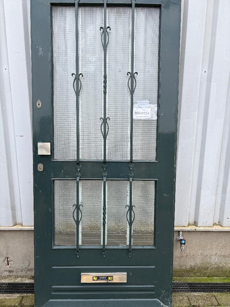 deur, Doe-het-zelf en Verbouw, Deuren en Horren, Ophalen, Gebruikt, 80 tot 100 cm, 215 cm of meer