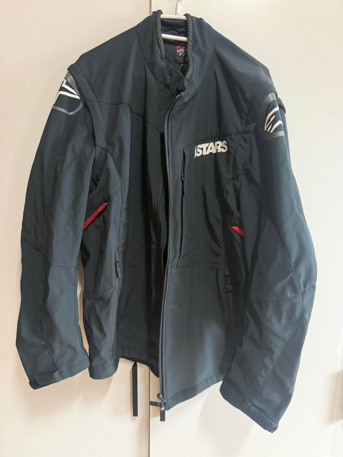 Te koop alpinestar softshell enduro jas maat 3 xl, Motoren, Ophalen of Verzenden, Tweedehands, Jas | textiel