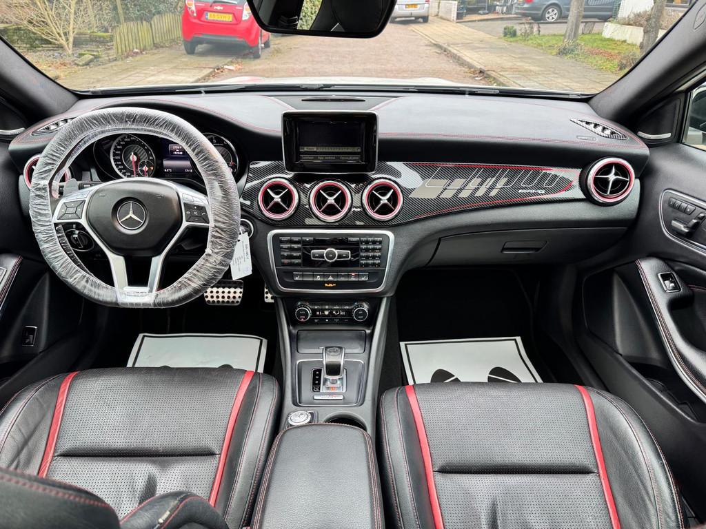 Mercedes-Benz GLA-klasse AMG 45 4Matic Edition 1|PANO|SCHAAL, Auto's, Mercedes-Benz, Gebruikt, Euro 6, 4 cilinders, Wit