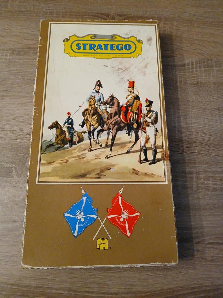 Stratego bordspel - Klassiek strategisch spel 1965, Een of twee spelers, Ophalen of Verzenden, Gebruikt, Jumbo