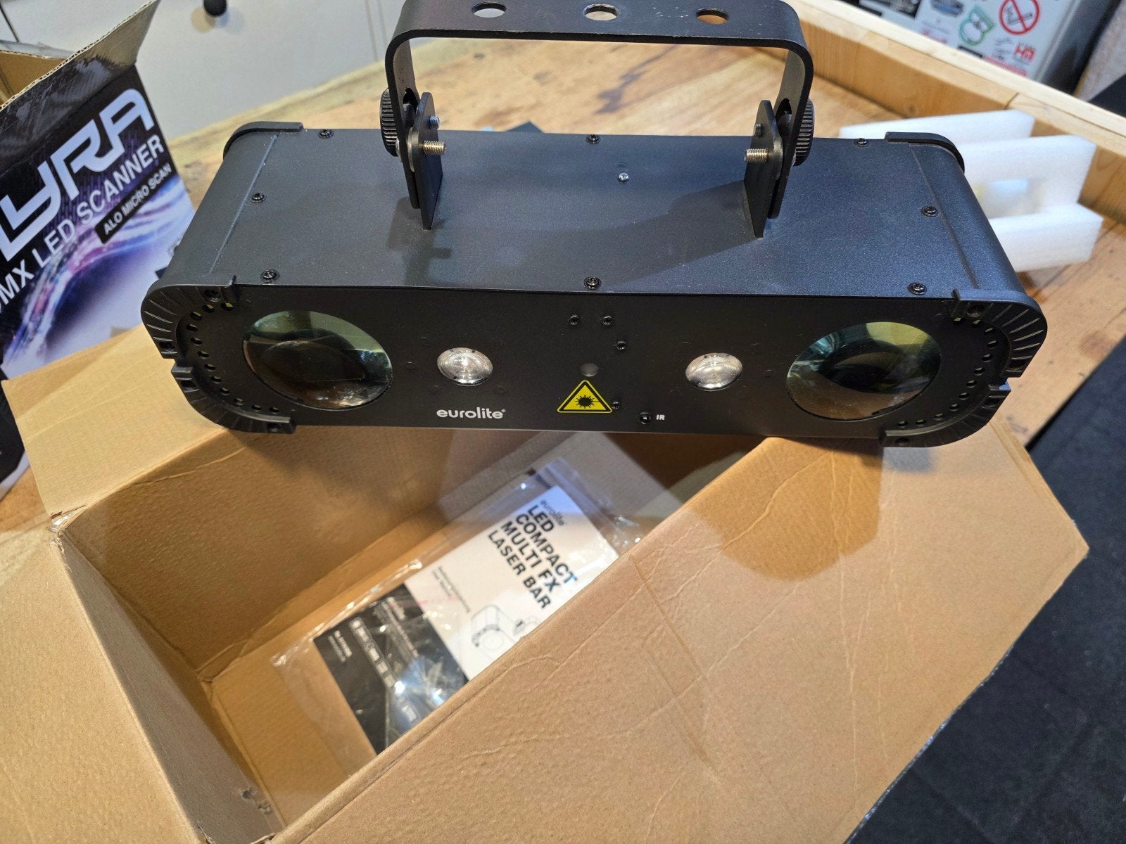 Eurolite LED Compact Multi FX Laser Bar, Ophalen of Verzenden, Zo goed als nieuw, Laser
