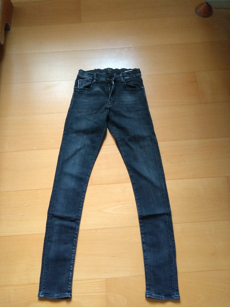 Le Temps des Cerises power skinny jeans 164 (14), Broek, Gebruikt, Le Temps des Cerises, Verzenden