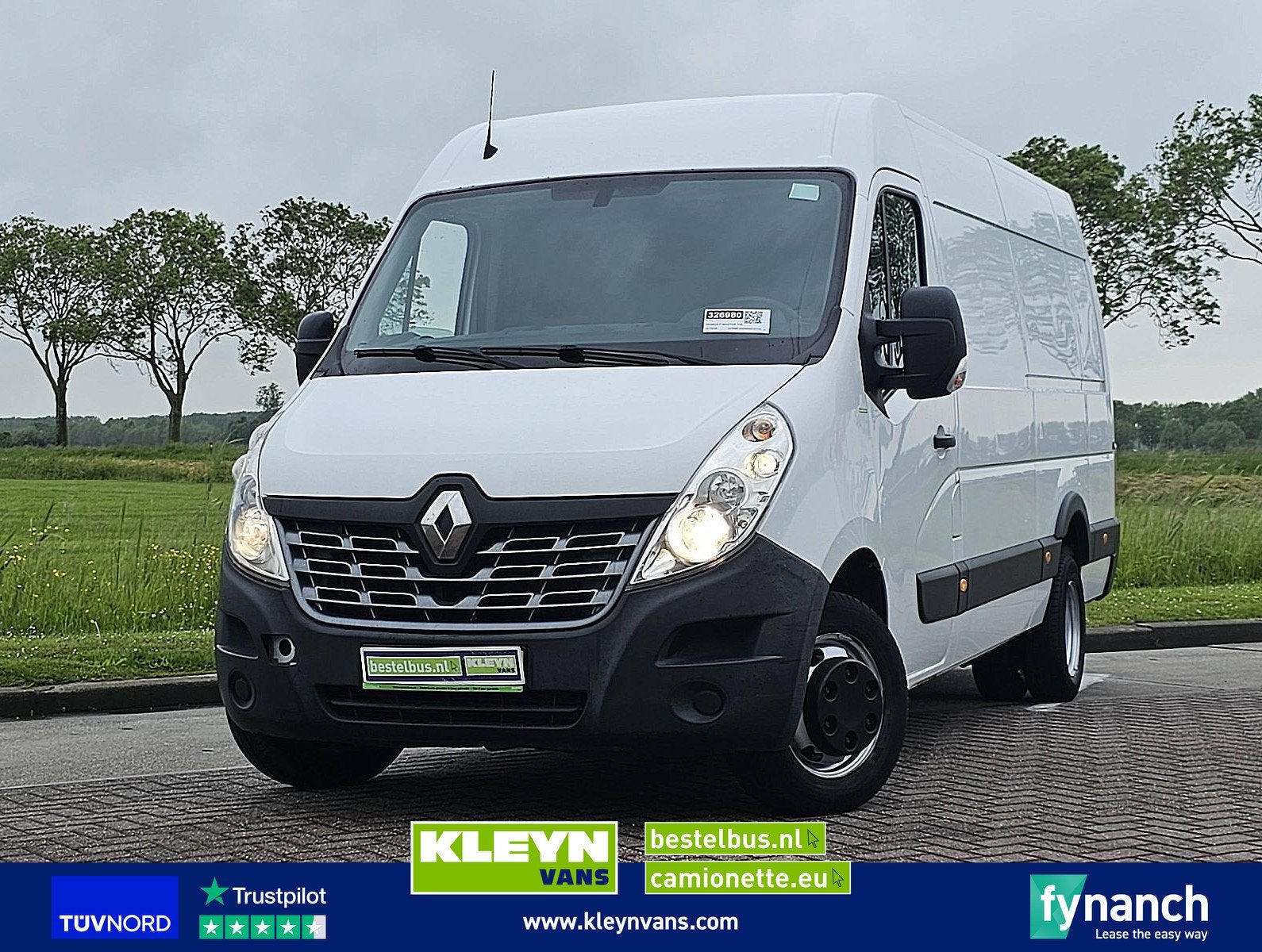 RENAULT MASTER T35 dubbel lucht euro6, Overige carrosserieën, Renault, Wit, Handgeschakeld