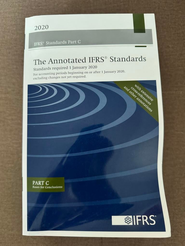 The Annotated IFRS Standards Part C - Accountancy, Ophalen of Verzenden, Gelezen, Accountancy en Administratie