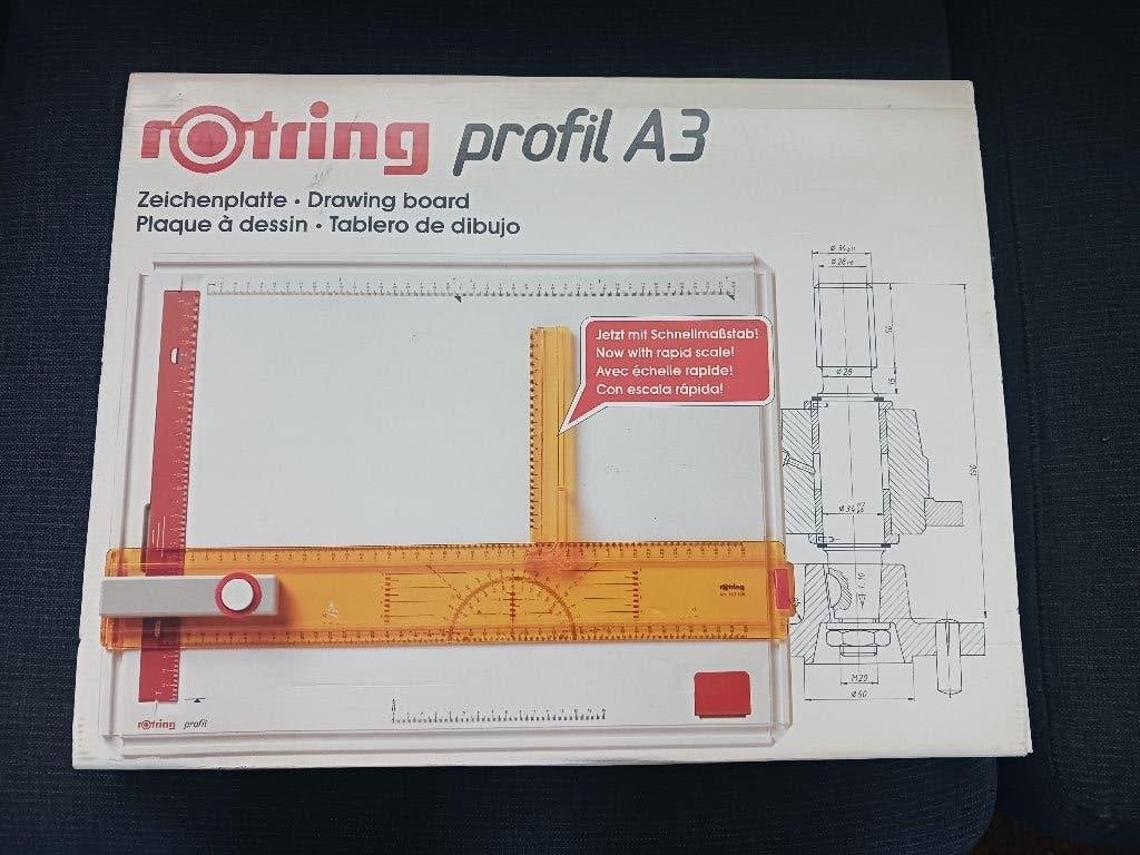 rotring profil a3 tekenbord zgan, Ophalen of Verzenden, Zo goed als nieuw, Overige typen