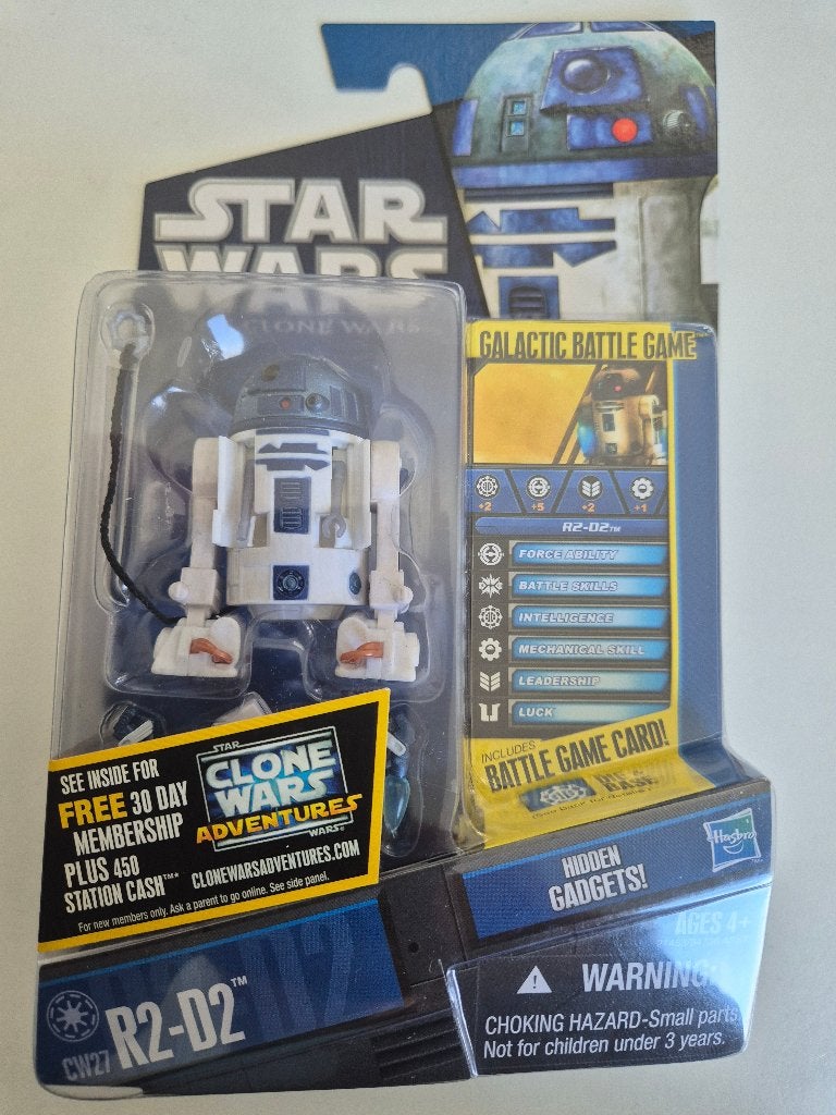 Star Wars CW 2010 CW27 R2-D2 Astromech Droid Hidden Gadgets, Ophalen of Verzenden, Nieuw, Actiefiguurtje