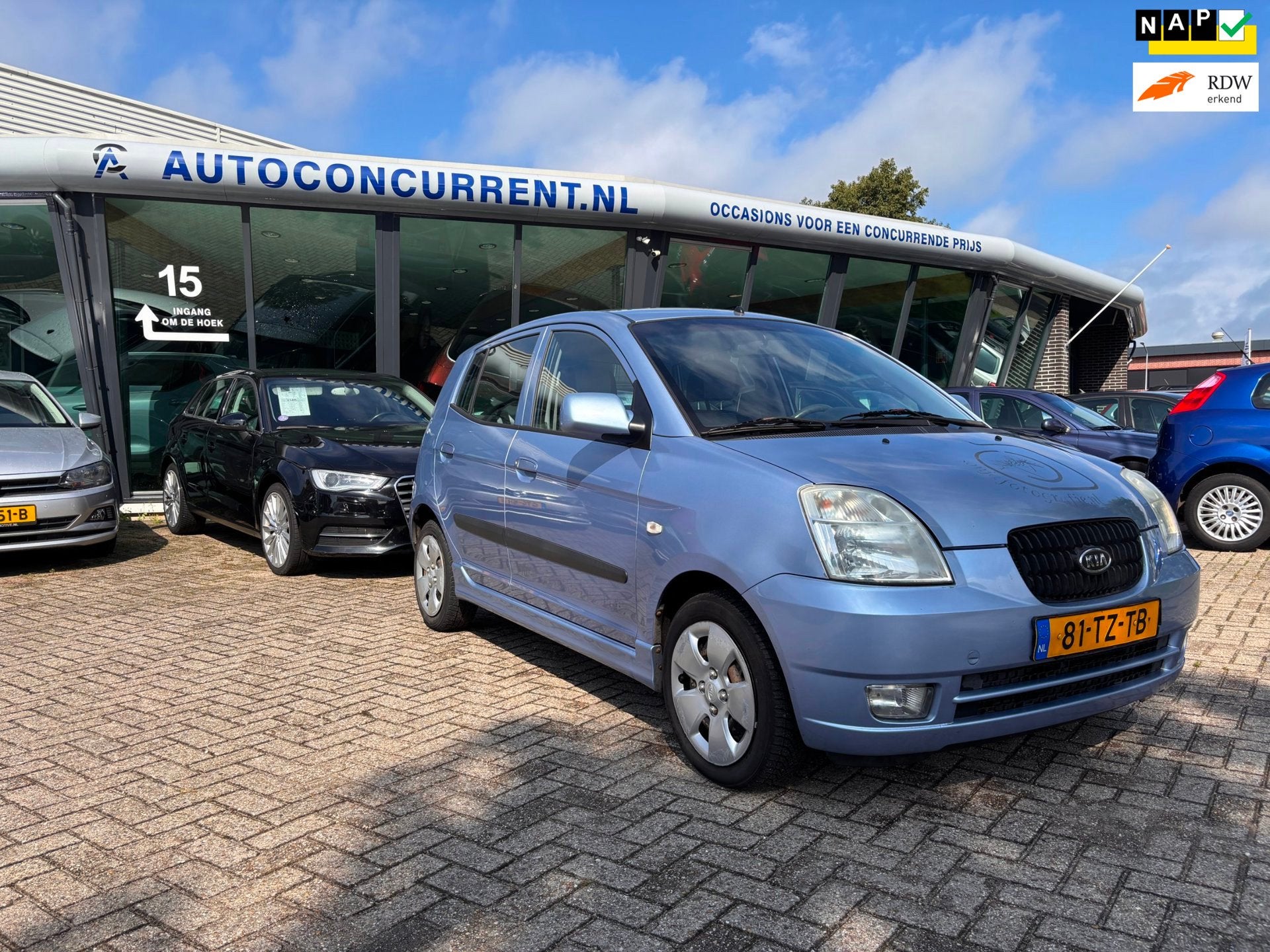 Kia Picanto 1.0 Bling Inruilkoopje, Airco., Auto's, Voorwielaandrijving, 4 cilinders, 61 pk, Origineel Nederlands