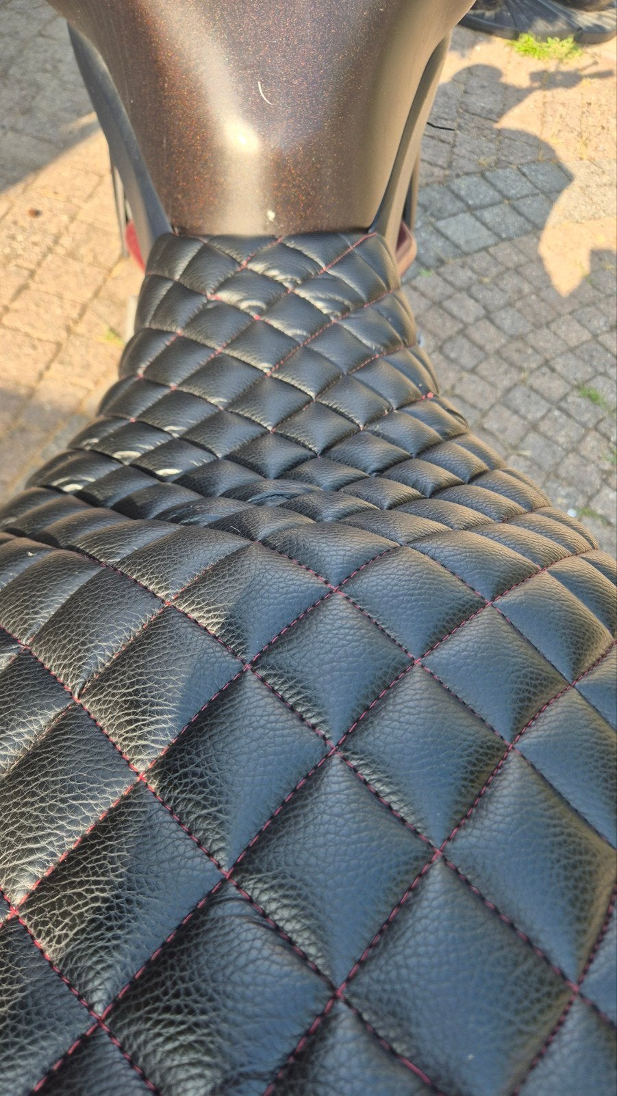 Uniek custom zadel / buddy seat Kawasaki Er6N 2006, Ophalen, Gebruikt