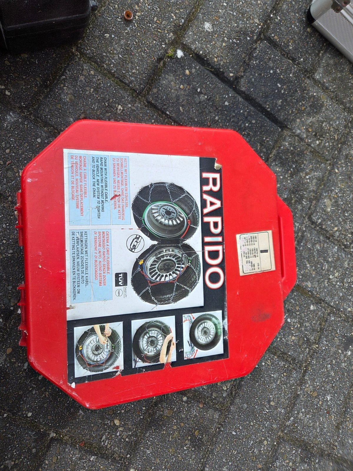 Rapido sneeuwkettingen - Zo goed als nieuw, Ophalen of Verzenden, Zo goed als nieuw