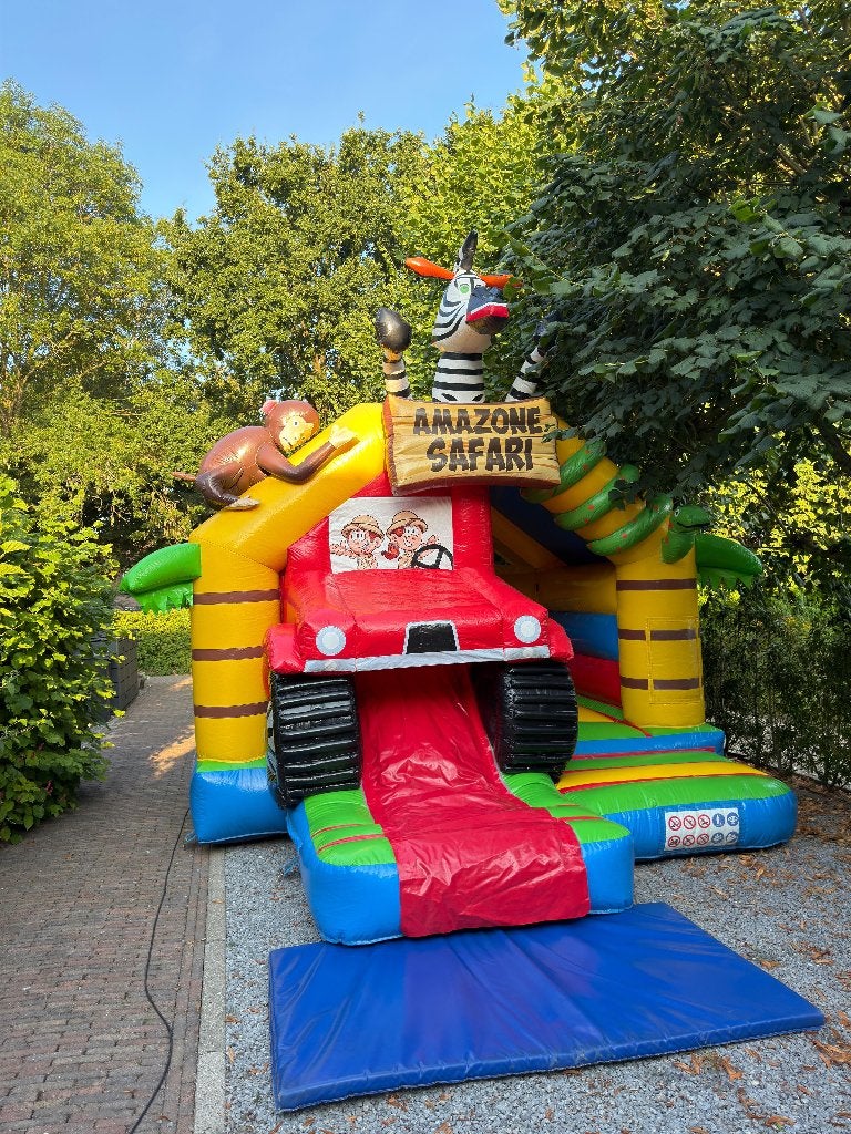 Springkussen huren Amsterdam Velsen Haarlem Beverwijk eo, Ophalen, Zo goed als nieuw, Overige